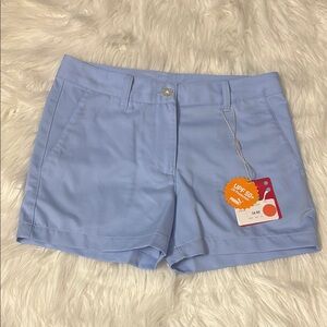 NWT Puma Girls Youth Blue Serenity Shorts UPF 50+